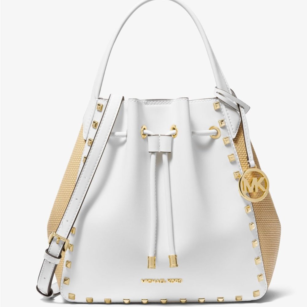 Phoebe Black  Large Faux Leather Bucket Bag & Wallet New Retail Set 856 - Picture 3 of 9
